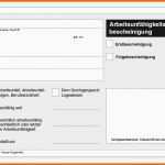 Allerbeste Arbeitsunfähigkeitbescheinigung Zur Vorlage Beim