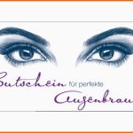 Allerbeste Gutschein &quot;augenbrauen&quot; Beauty forum Germany