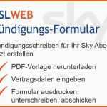 Allerbeste Sky Kündigen Kündigungsfrist &amp; Sky Kündigung Vorlage