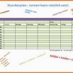 Allerbeste Stundenplan Vorlage Excel Zum Ausdrucken Stundenplan