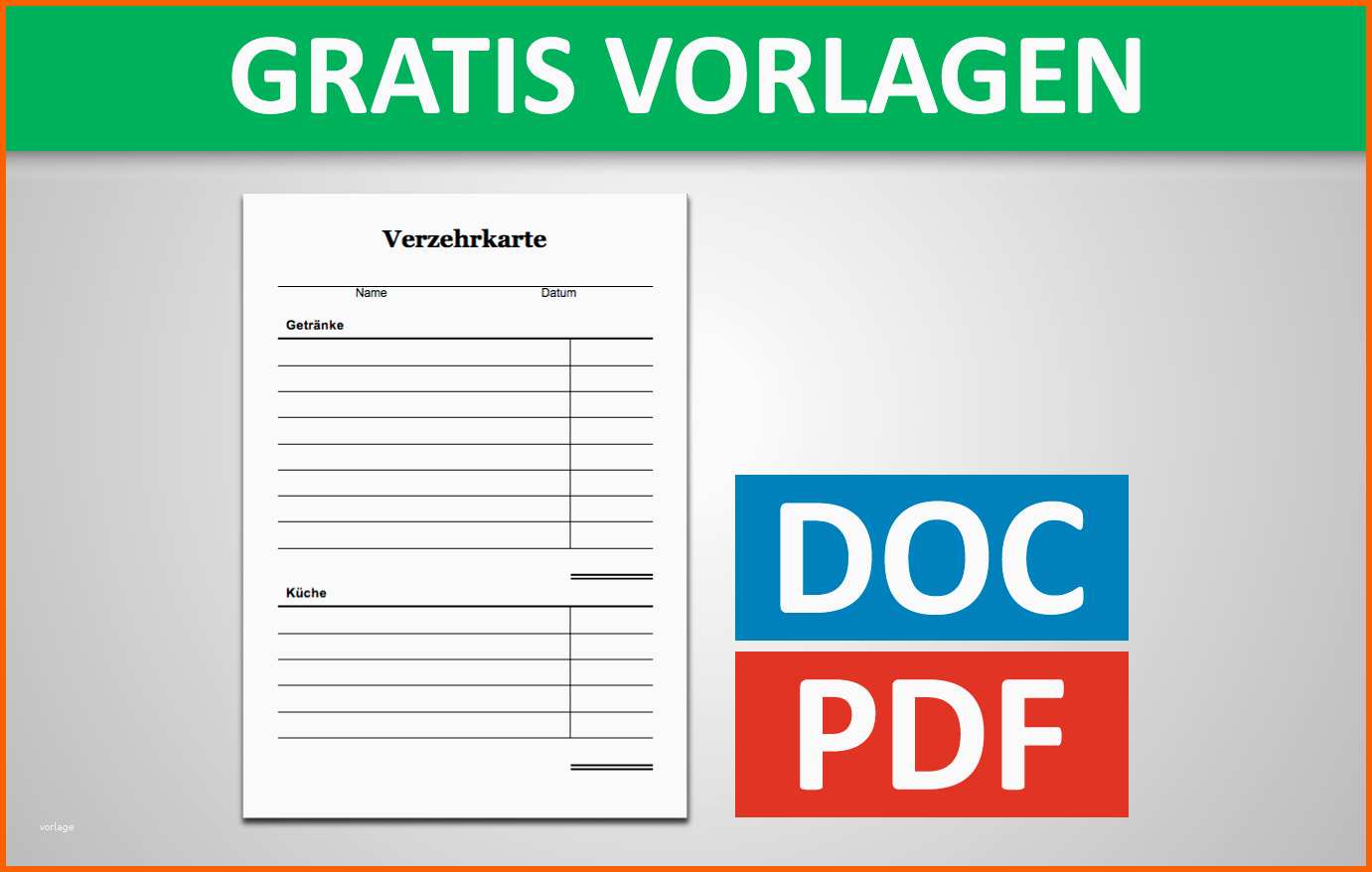 vorlage verzehrkarte word und pdf