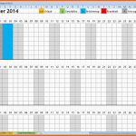 Angepasst Ansprechender Excel Urlaubskalender Für Den Arbeitsplatz