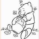 Angepasst Coloriage Winnie L’ourson Miel à Imprimer