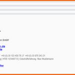 Angepasst E Mail Signatur Vorlagen