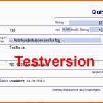 Angepasst Quittung Vorlage Excel Download Quittungsvorlage