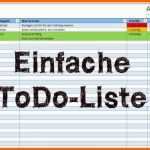 Angepasst to Do Liste Excel Vorlage Kostenlos Einfache todo Liste