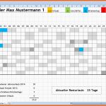 Atemberaubend Ansprechender Excel Urlaubskalender Für Den Arbeitsplatz