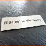 Atemberaubend Edelstahl Klingelschild Briefkastenschild Bitte Keine