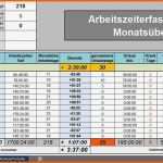 Atemberaubend Excel Arbeitszeit Berechnen Mit Pause Vorlage Genial