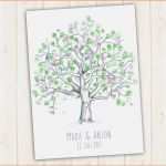 Atemberaubend Hochzeitsbaum Fingerabdruck Vorlage Zum Ausdrucken