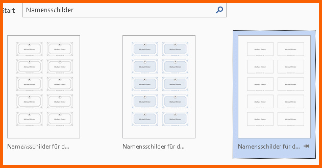 Atemberaubend Namensschilder Vorlage Kostenlos Papacfo