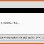 Atemberaubend Wbce Cms Help HTML Vorlage Konvertieren