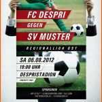 Außergewöhnlich Fussball Spiel Plakat Vorlage Bei Despri