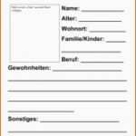 Ausgezeichnet 17 Steckbrief Muster Grundschule