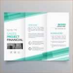 Ausgezeichnet Abstract Green Trifold Template Brochure Design Download