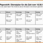 Ausgezeichnet Dienstplan Vorlage