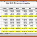 Ausgezeichnet Excel Vorlage Einnahmen Ausgaben Haushalt – De Excel