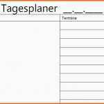 Ausnahmsweise Aufgaben Und Termine Als Tagesplaner In Einer Vorlage