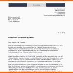 Ausnahmsweise Bewerbung Muster &amp; Vorlagen Kostenlos Herunterladen