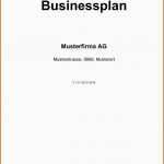 Ausnahmsweise Konzept Vorlage Word Elegant Businessplan Vorlage Word