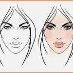 Ausnahmsweise Make Up Vorlage Bewundernswert Gesicht Diagramm Make Up