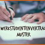 Ausnahmsweise Werkstudentenvertrag Muster Download