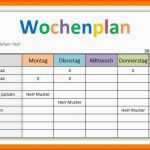 Beeindruckend 15 Wochenplan Essen Vorlage