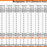 Beeindruckend Der Bud Plan Anleitung Tipps Video Tutorial &amp; Excel