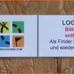 Beeindruckend Geocaching Logbuch Vorlage Word – Wordde