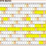 Beeindruckend Kalender 2016 Berlin Ferien Feiertage Excel Vorlagen