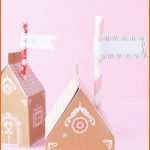 Beeindruckend Lebkuchenhaus Als Geschenkschachtel • Minidrops