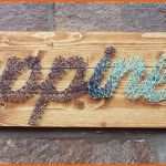 Beeindruckend Meine Kleine Bunte Welt Diy Fadenbild String Art