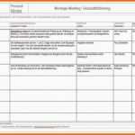 Bemerkenswert Excel Vorlage Besprechungsprotokoll Schönste