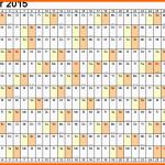 Bemerkenswert Kalender 2015 In Excel Zum Ausdrucken 16 Vorlagen