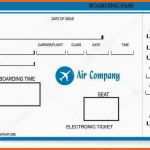 Bestbewertet Flugticket Vorlage Download Beste Muster Eines Boarding