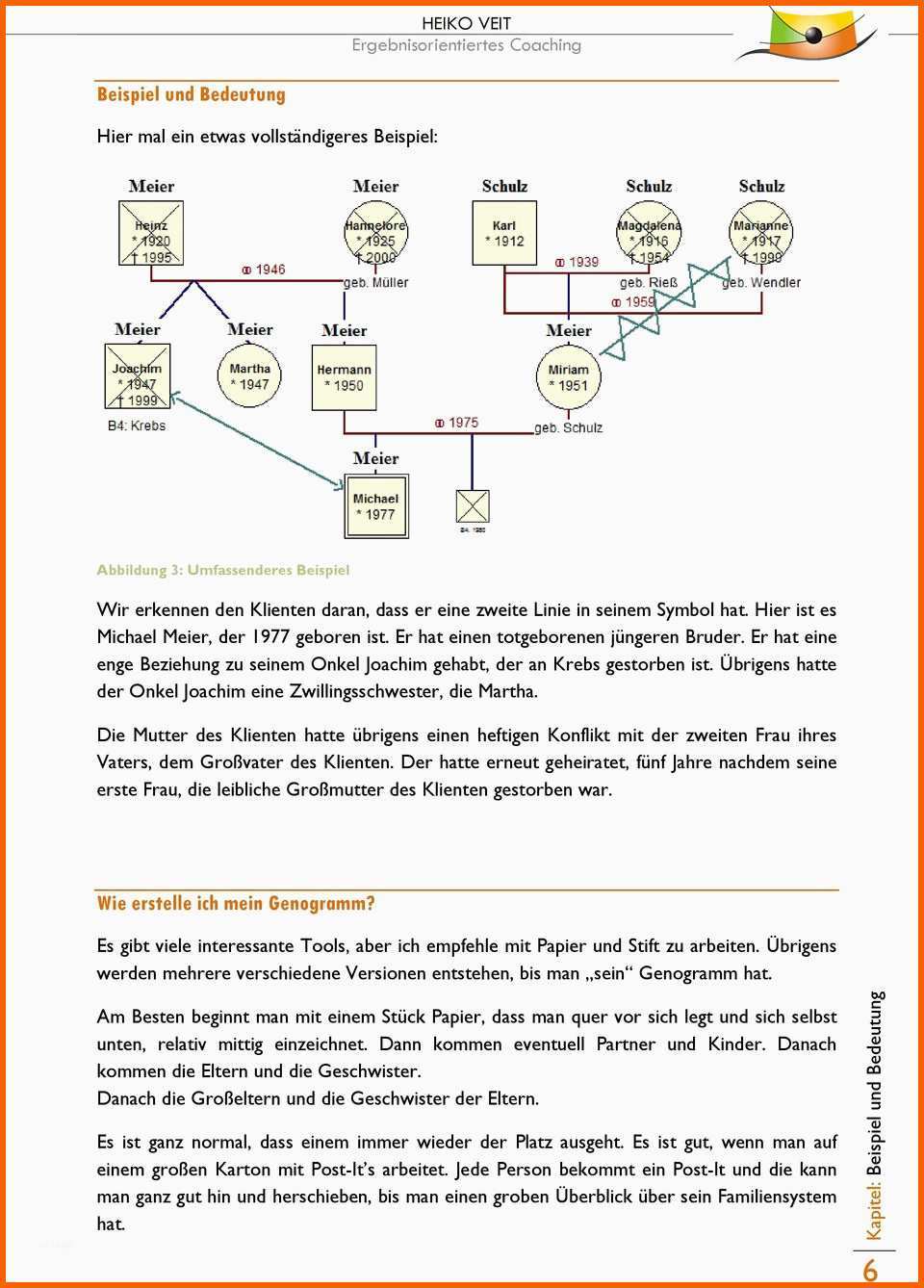 Bestbewertet Genogramm Erstellen Anleitung Und Leitfaden Pdf  Kostenlos Vorlagen