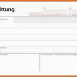 Bestbewertet Quittung Kaution Vorlage Großartig Vorlage Quittung