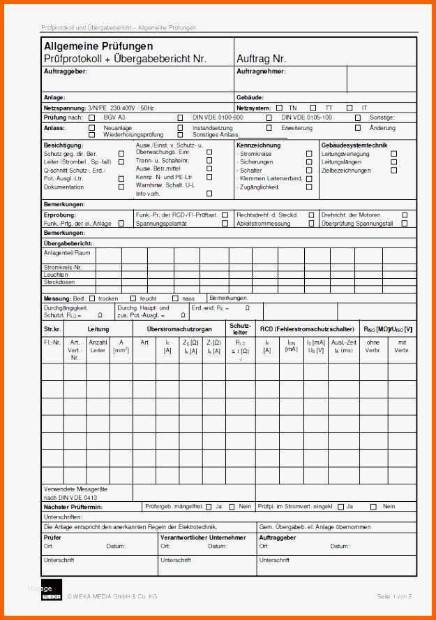 Beste 73 Gut Messprotokoll Excel Vorlage Ideen