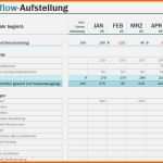 Einzahl Bestandsliste Excel Vorlage Erstaunlich Cashflow