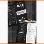 Einzahl Bistro Lounge Bar Getränkekarte Cocktailkarte