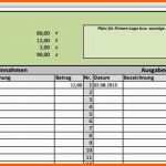 Einzahl Kassenbuch Excel Download