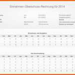 Einzahl Numbers Vorlage Einnahmen Überschuss Rechnung 2014 Mit Ust