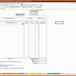 Einzahl Rechnungsvorlage Für Excel Download