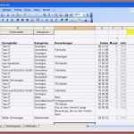 Einzigartig Einnahmen Ausgaben Tabelle Vorlage