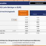 Einzigartig Excel Stundenverrechnungssatz Vorlage Für