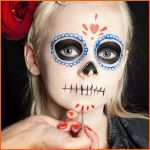 Einzigartig Halloween Kinder Schminken Da De Los Muertos Make Up