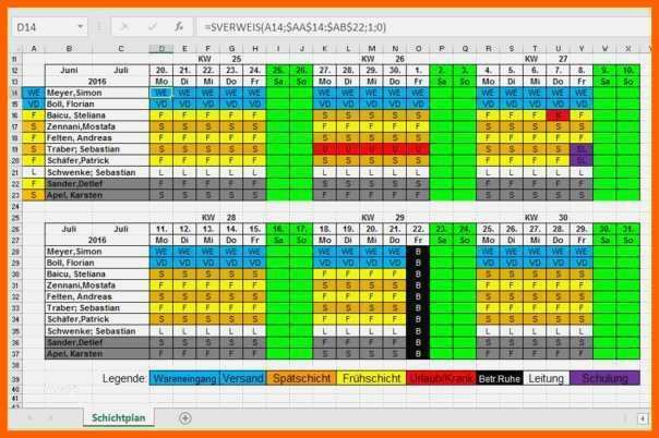 Einzigartig Schichtplan Excel Vorlage Genial 8 Schichtplan Excel