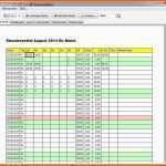Empfohlen 17 Stundenzettel Excel Vorlage Kostenlos