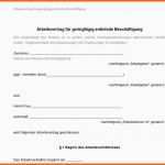 Empfohlen Minijob Arbeitsvertrag Vorlage Download