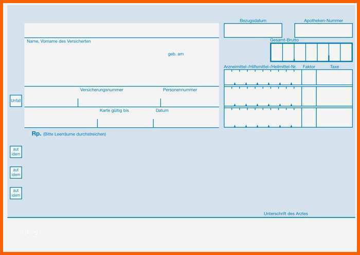 Empfohlen Privatrezept Vorlage Ebook Download